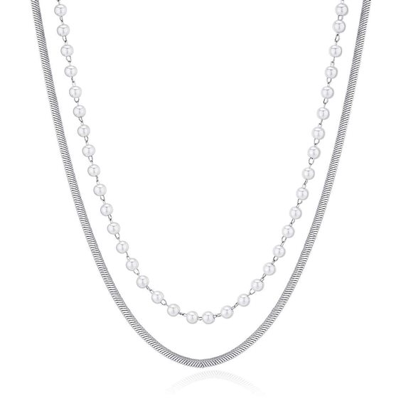 Collana Sagapo Donna WISDOM in Acciaio SWI05 - SWI05